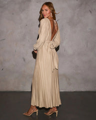 Eternal Grace Plisse Maxi Dress