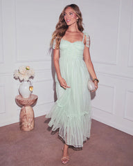 Faralyn Tulle Maxi Dress