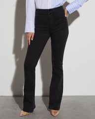 Dorian Super Stretch High Rise Flare Jeans