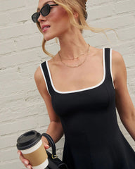 Easy Charmer Fit And Flare Mini Dress