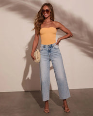 Chill Days Ribbed Tube Top