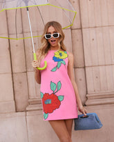 Blooming Beauty Shift Floral Mini Dress