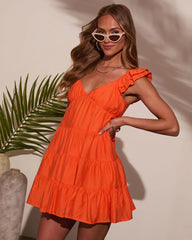 Aila Tiered Mini Dress