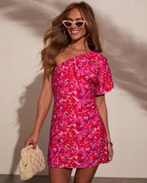 Danah One Shoulder Mini Dress