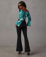 Becka Mesh Off The Shoulder Top