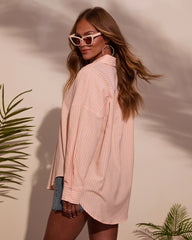 Bettie Striped Button Down Top