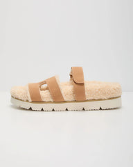 Adelene Sherpa Lined H-Strap Sandal