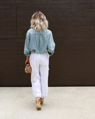 Blues For You Chambray Top