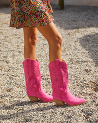 Arnell Laser Cut Western Boot