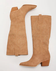 Cassidy Embroidered Western Heeled Boot