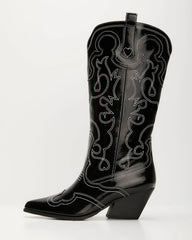 Festival Funk Stitched Western Boots