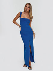 Bombshell Maxi Dress Cobalt