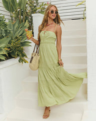 Dewdrop Tiered Maxi Dress