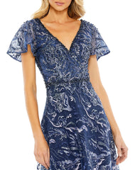 Mac Duggal 20301 Long Formal A Line Evening Dress