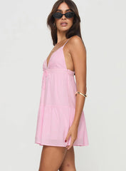 Nicoletta Mini Dress Light Pink Petite