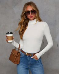 Day To Day Turtleneck Knit Top
