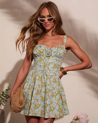 Evena Floral Mini Dress