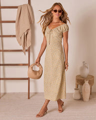 Anette A-line Maxi Dress