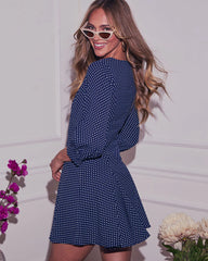 Eliora Polka Dot Mini Dress