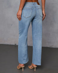 Becca Super Stretch Straight Leg Jeans