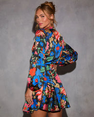 Bright Days Ahead Floral Mini Dress