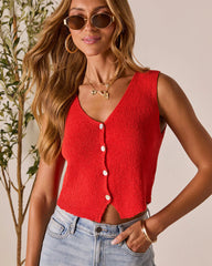 Close to Me Knit Vest Top