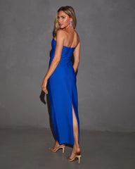 Effortless Moment Bandage Bodycon Maxi Dress