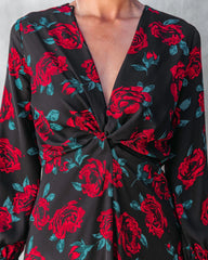 Fall In Love So Easily Floral Maxi Dress