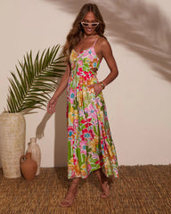 Ameena Floral Maxi Dress