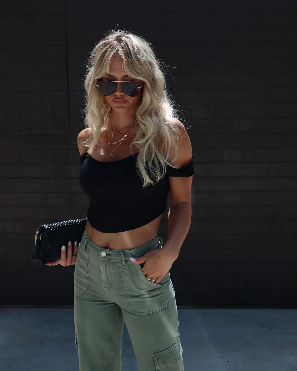 Caledonia Corset Crop Top