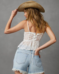 Cosabella Strapless Lace Top
