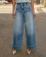Fresh Cut Wide Leg Jeans