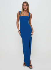 Bombshell Maxi Dress Cobalt
