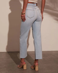 Fitzpatrick Super Stretch High Rise Belted Jeans